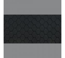 Гибкая черепица DOCKE PIE EURASIA ШЕСТИГРАННИК серый ZRKQ-1045 