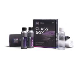 Защитное нанопокрытие для стёкол авто Smart Open Glass Box Антидождь подарочный набор 15GB 