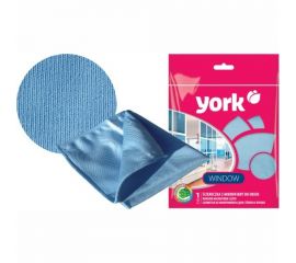 Салфетка из микрофибры YORK для окон 026150 