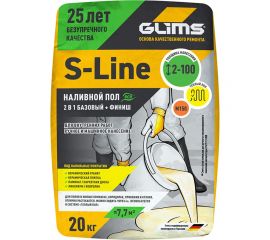 Наливной пол GLIMS S-Line 20 кг О00008147 