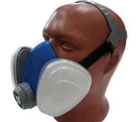 Изолирующая полумаска Спецодежда-2000 АМ-60 с противоаэрозольным фильтром Р2 1018 