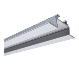 Накладной алюминиевый угловой профиль APEYRON для светодиодной ленты 08-03-01 