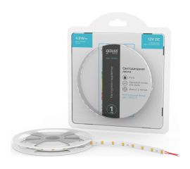 Лента Gauss Basic 12V 4,8W/m 312lm/m 4000K IP20 LED 2m BT001 