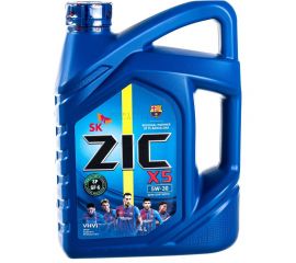 Масло полусинтетическое (X5; 5w30; SN; 4 л) для легковых авто ZIC 162621 
