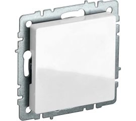 Заглушка с суппортом IEK Brite мз10-брб белый BR-PL10-K01 