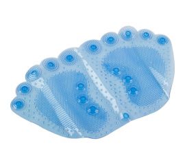 Коврик Рыжий кот ПВХ для ванной, Следы 008622 