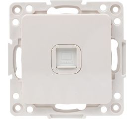 Механизм 1-местной розетки EKF PROxima Стокгольм, RJ-45, белый EYK01-035-10 