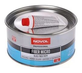 Шпатлевка Novol FIBER MICRO с коротким стекловолокном 1 кг X6126448 