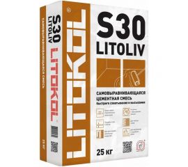 Самовыравнивающая смесь для пола LITOKOL LitoLiv S30 25 кг 90270002 