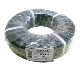 Шланг резиновый 3-х слойный маслобензостойкий ГОСТ 10362-2017 (6х13 мм; 20 атм.; способ усиления-оплетка; бухта 30 м) Andycar HO0620 