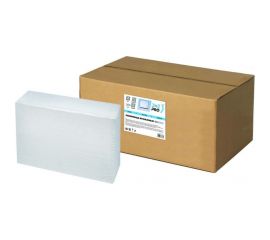 Бумажное полотенце 1-2-Pro 2 слоя, ЛЮКС Z-сложение, 23х22 см., 200 л., белый, целлюлоза ПБZЛ2-200 