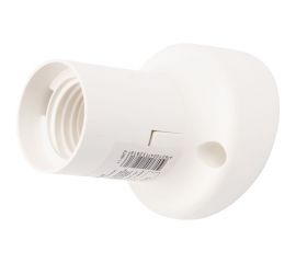 Настенный наклонный патрон REXANT пластиковый Е27 белый 11-8872 