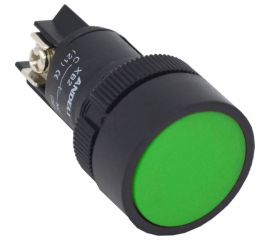 Кнопка ANDELI XB2-EA131 Пуск зеленая 1з d22мм/230В ADL10-094 