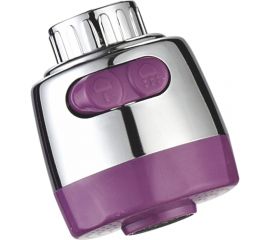 Аэратор (насадка на кран) GRIALE цветной (фиолетовый) DK77/фиолетовый 