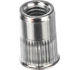 Заклепка с внутренней резьбой уменьшенный бортик Kenner Белый цинк м6х1,0х16 500шт зру6 