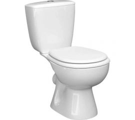 Унитаз-компакт KERAMIN ПОЗИТАНО горизонтальный выпуск, 1 режим, сиденье ПП 462063 