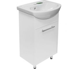 Тумба для ванной комнаты Mixline белый, правая, под умывальник Дора-47 АлАн-47 ЛДСП 528086 