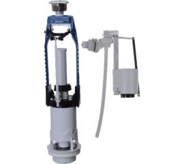 Арматура для бачка Псков кнопка, боковая подводка, металлизированный, 68.56.14.3 28138 