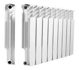 Биметаллический радиатор МЕТАЛЛСЕРВИС THERMA Q2 500/100 9 секций 1223386 