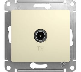 Механизм коннектора TV антенны Schneider Electric Glossa бежевый GSL000293 