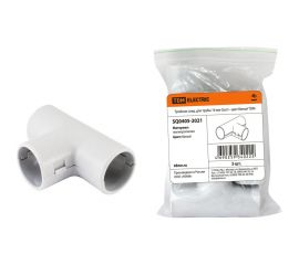 Тройник TDM соединение для трубы 16 мм 5шт - цвет белый SQ0405-2021 