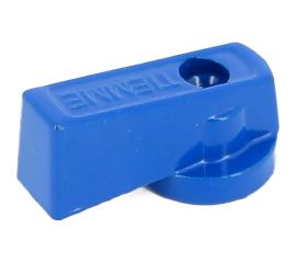 Ручка-флажок для коллекторов и кранов Tiemme SMALL металлическая, синяя 1790005 