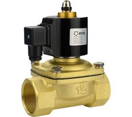 Электромагнитный клапан DN.ru VS2W-100E-NC Ду20 Ру7 латунь резьба 3/4 НЗ EPDM 220B D130-01249 