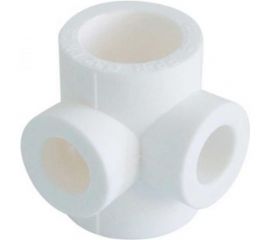 Крестовина VALFEX PP-R белая, 2-плоскостная, 32х20 мм 10118232 127-8212 