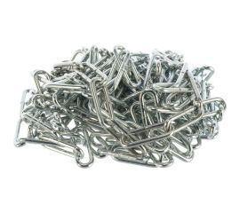 Оцинкованная цепь Стройбат DIN 763 длинное звено 3 мм 5 м 2519302-2 / 261620 