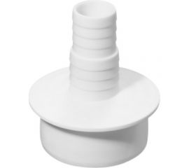 Переходник для подключения сливного шланга Профитт 20x23x50, белый 2226070 