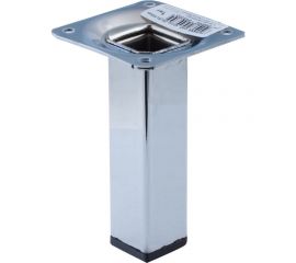 Мебельная ножка Стройбат 25x25x200 хром 1 шт 275770 