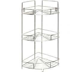 Полка для ванной комнаты Аквалиния 3-х ярусная, угловая 08.Т084 