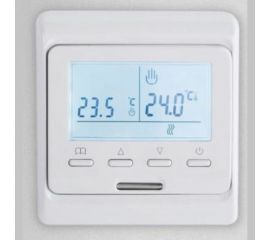 Терморегулятор для тёплого пола ТеплоСофт электронный E51.716 белый 51716 