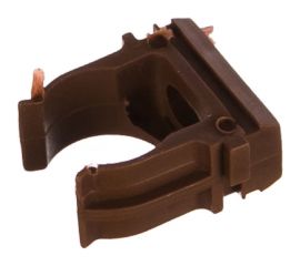 Крепеж-клипса для трубы TDM 16 мм 10 шт. ЭКО бук SQ0405-0041 