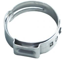 Ушковый хомут OETIKER 17.8-21.0 мм, ширина 7 мм, нерж. сталь, Швейцария, 10 шт. 16700024 