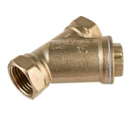 Сетчатый фильтр для воды VALFEX 1/2"" ВР/ВР латунный, под пломбу 46Б5фт1 VF.192.L00.012.Bir 