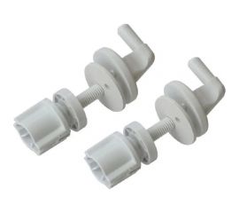 Комплект крепежа сиденья GRIALE кр-01 (г. Псков) длина крепления 8 см, резьба шпильки 0,8 мм, диаметр шайбы 61x43 мм КР-07 