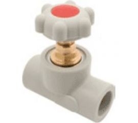 Клапан FV-PLAST прямоточный пластиковый 20 60 10 304020 