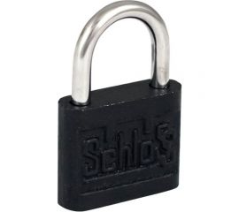 Навесной замок SCHLOSS ШЛОСС 73012 черный PL-05/40 чугун тов-157748 