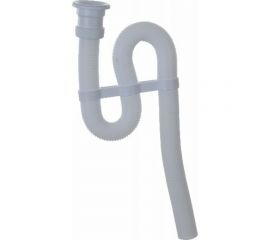 Гофрированный сифон VIRPLAST 1.1/2 пласт.выпуск, гофра 38мм 70926 