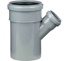 Тройник ООО МультиМирПласт 110/50/45 серый ТРК ВК 110/50/45 