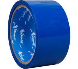 Упаковочная клейкая лента X-Glass синяя, 50 мм, 41 м, 43 мкм, арт 1405 УТ0007013 