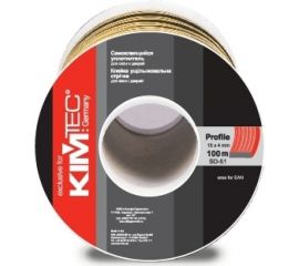 Уплотнитель KIM TEC SD51/4-100 м черный 15х4 мм 11593848 