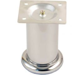 Мебельная ножка MFK-TORG цилиндр, низ хром, диаметр 50 мм, высота 80 мм, хром 04 01 021 НЦ 5080 Х 