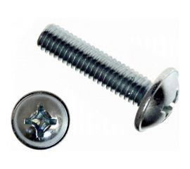 Винт КРЕП-КОМП с прессшайбой, шлиц KOMBI DIN967 6х30 250шт вм630ф 