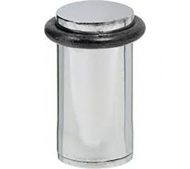 Дверной ограничитель Скобяной 201 бол., хром 007680 