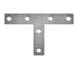 Плоский Т-образный уголок VORMANN 120/54х19х1,5 мм, оцинкованный 00189 125 Z 