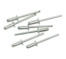 Заклепки вытяжные алюминиевые (50 шт/уп; 3.2х10 мм) Политех 2951015 