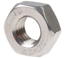 Шестигранная гайка STARFIX М8, нержавеющая сталь, DIN 934, 10 шт. SMZ1-85218-10 