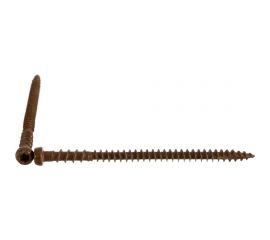 Шуруп для террасной доски Rusconnect CRB 0580, 5х80 мм, 100 шт. коричневый 363580 